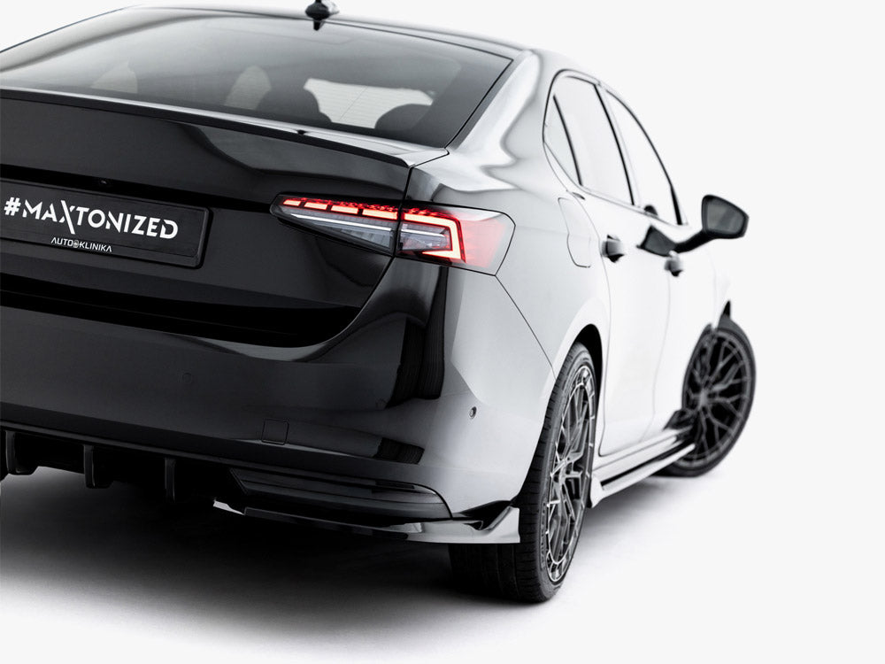 Maxton Design Rear Side Splitters V.2 Skoda Superb Sportline Mk4