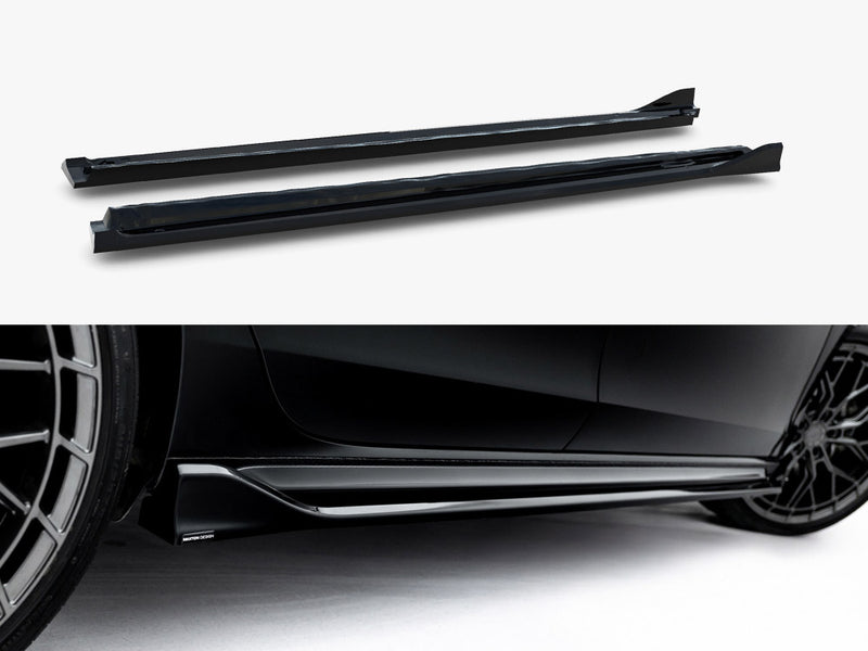 Maxton Design Side Skirt Diffusers V.2 Skoda Superb Sportline Mk4