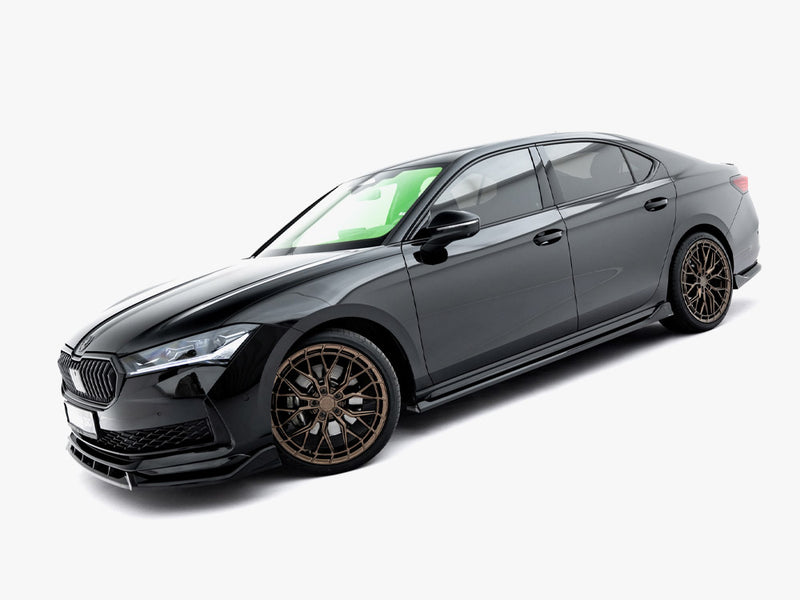 Maxton Design Side Skirt Diffusers V.2 Skoda Superb Sportline Mk4