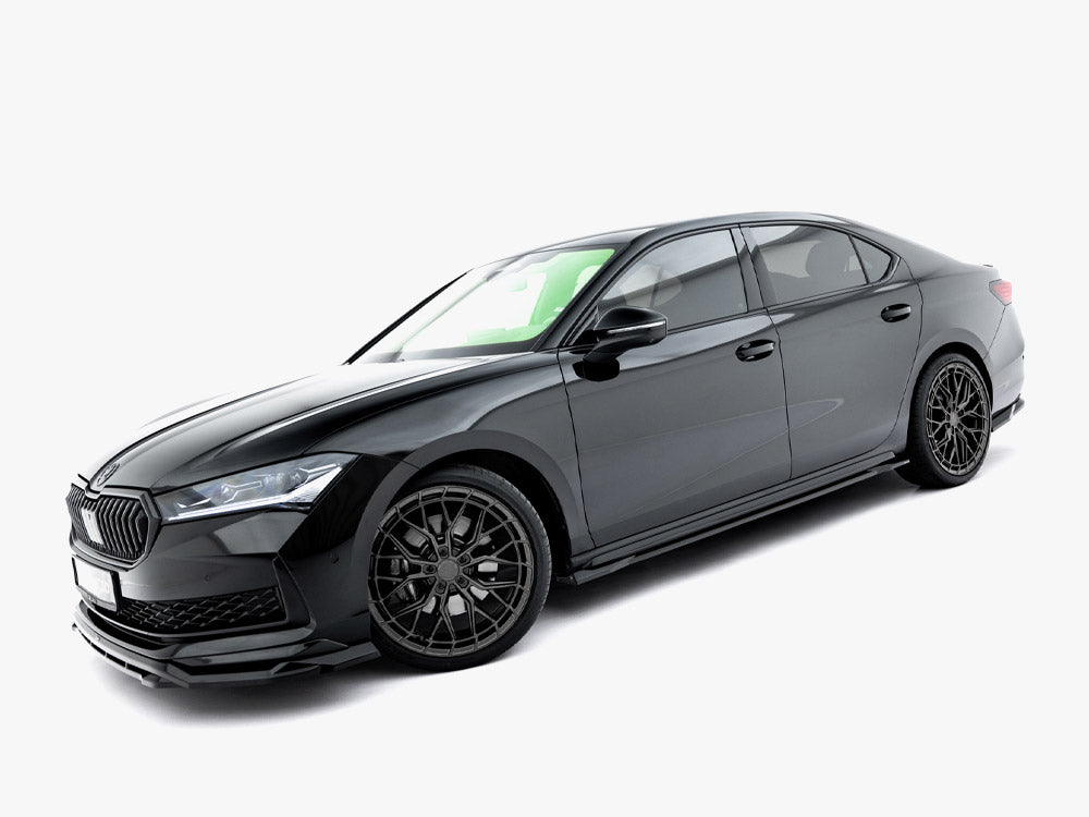 Maxton Design Side Skirt Diffusers V.1 Skoda Superb Sportline Mk4