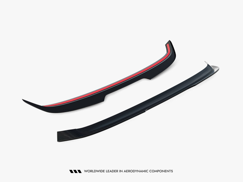 Maxton Design Spoiler CAP V.2 Volkswagen Golf R / R-Line / GTI / GTD Mk7 / Mk7 Facelift