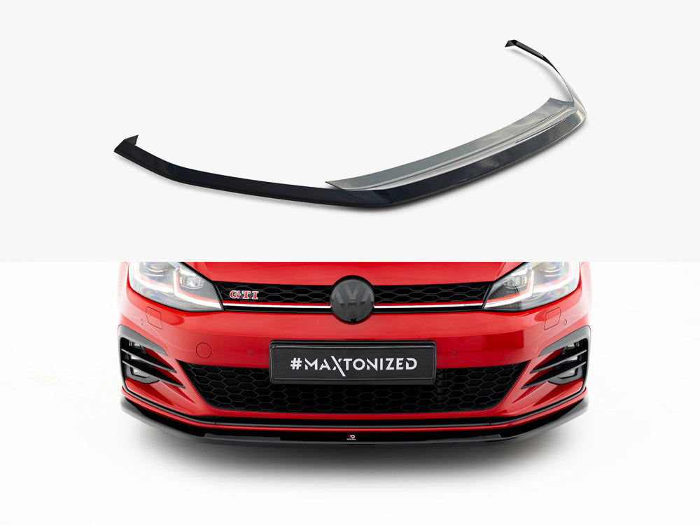 Maxton Design Front Splitter V.3 Volkswagen Golf GTI / GTD Mk7 Facelift
