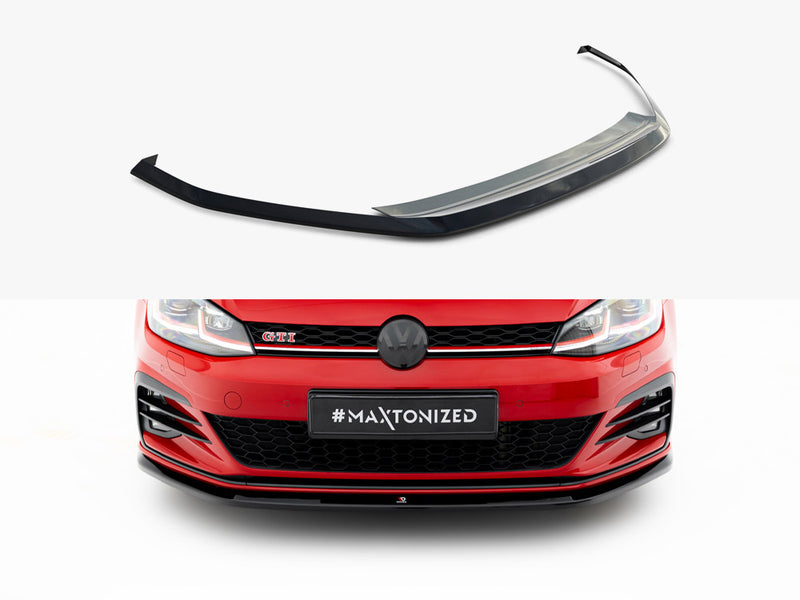 Maxton Design Front Splitter V.3 Volkswagen Golf GTI / GTD Mk7 Facelift
