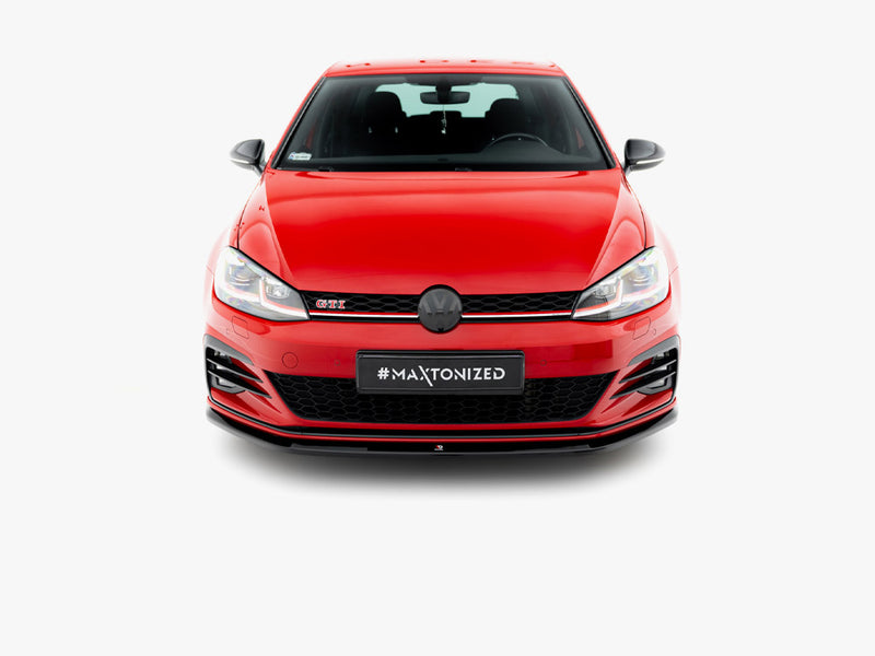 Maxton Design Front Splitter V.3 Volkswagen Golf GTI / GTD Mk7 Facelift