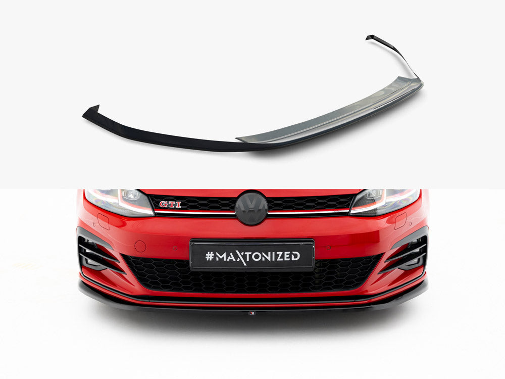 Maxton Design Front Splitter V.4 Volkswagen Golf GTI / GTD Mk7 Facelift