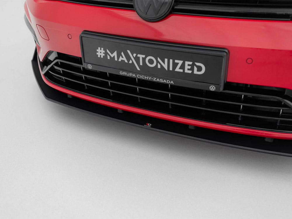 Maxton Design Street PRO Front Splitter V.2 Volkswagen Golf R / R-Line Mk7 Facelift