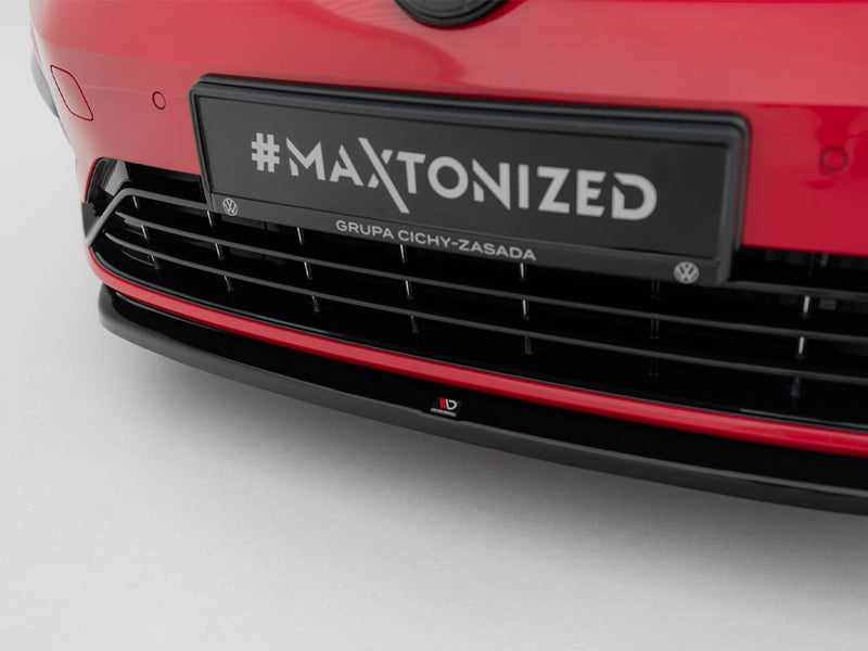 Maxton Design Front Splitter V.5 Volkswagen Golf R / R-Line Mk7 Facelift