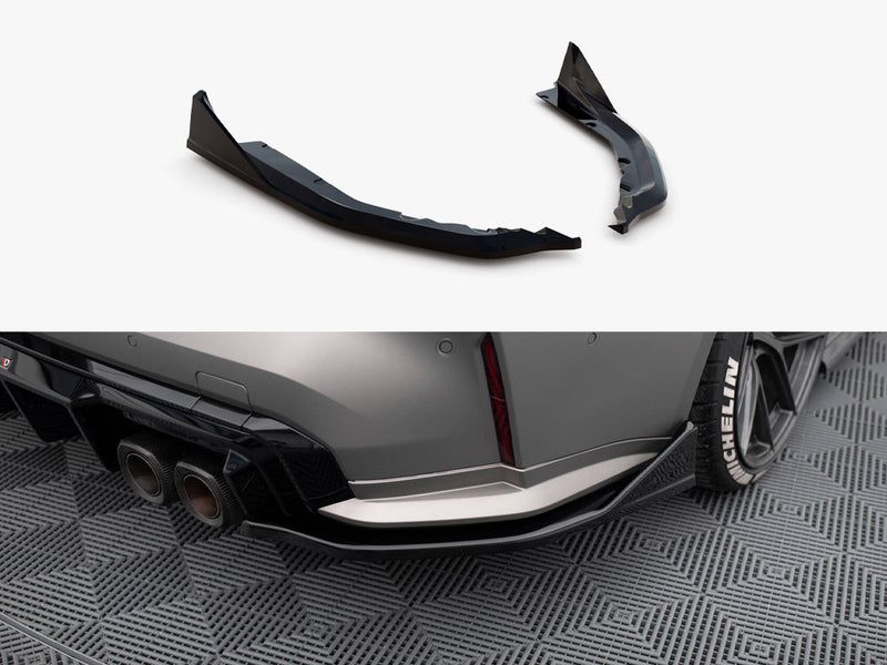 Maxton Design Rear Side Splitters V.5 (For rear valance v.1) BMW M4 G82 / G82 Facelift