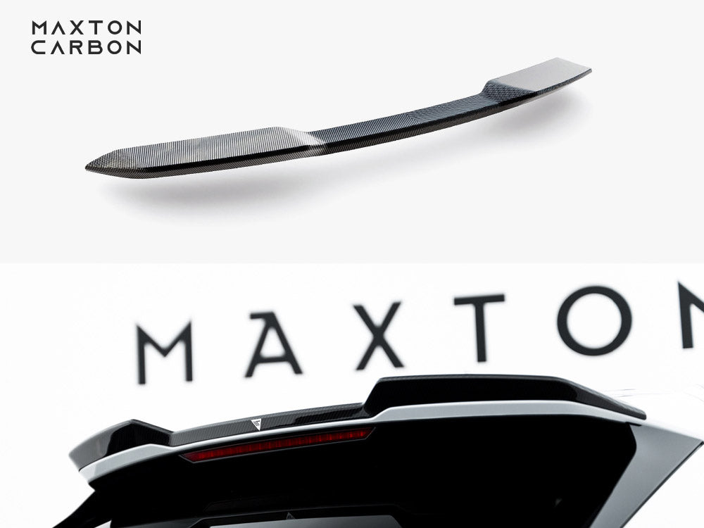 Maxton Design Carbon Fiber Tailgate Spoiler (Upper) Audi RSQ8 Mk1