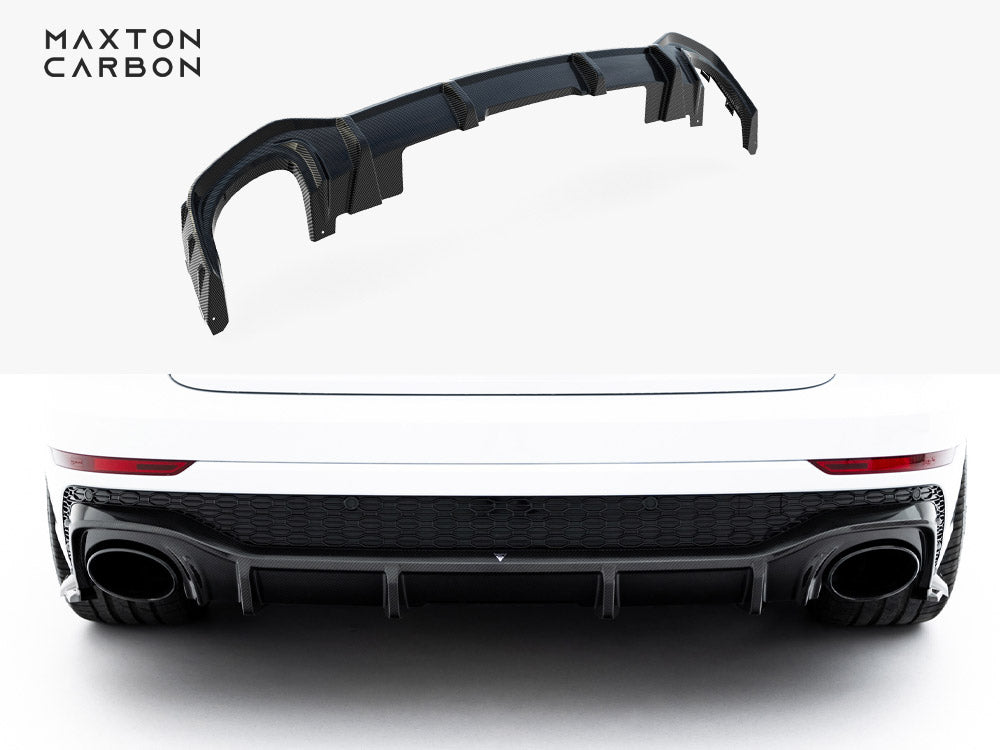 Maxton Design Carbon Fiber Rear Diffuser Audi RSQ8 Mk1