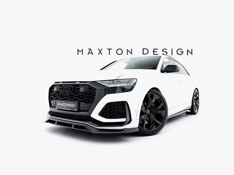 Maxton Design Carbon Fiber Front Splitter Audi RSQ8 Mk1