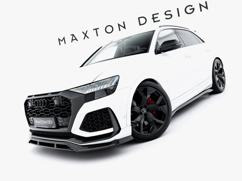 Maxton Design Carbon Fiber Front Splitter Audi RSQ8 Mk1