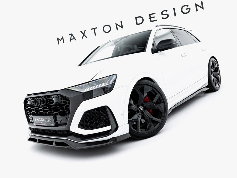 Maxton Design Carbon Fiber Front Splitter Audi RSQ8 Mk1