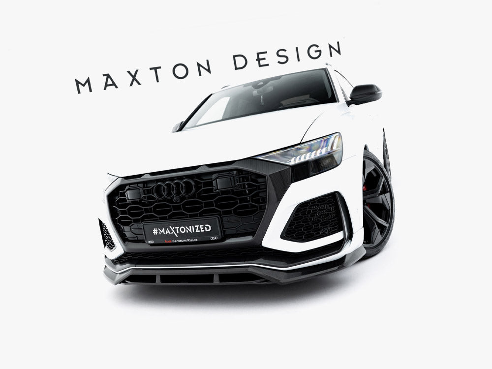 Maxton Design Carbon Fiber Front Splitter Audi RSQ8 Mk1