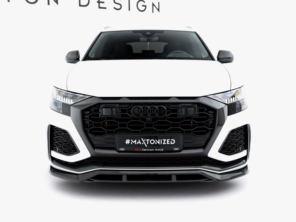 Maxton Design Carbon Fiber Front Splitter Audi RSQ8 Mk1
