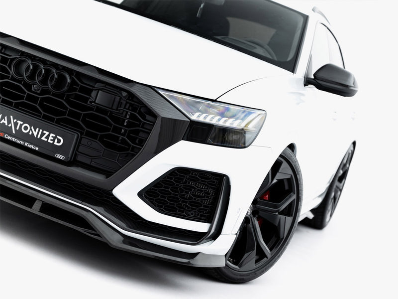 Maxton Design Carbon Fiber Front Splitter Audi RSQ8 Mk1