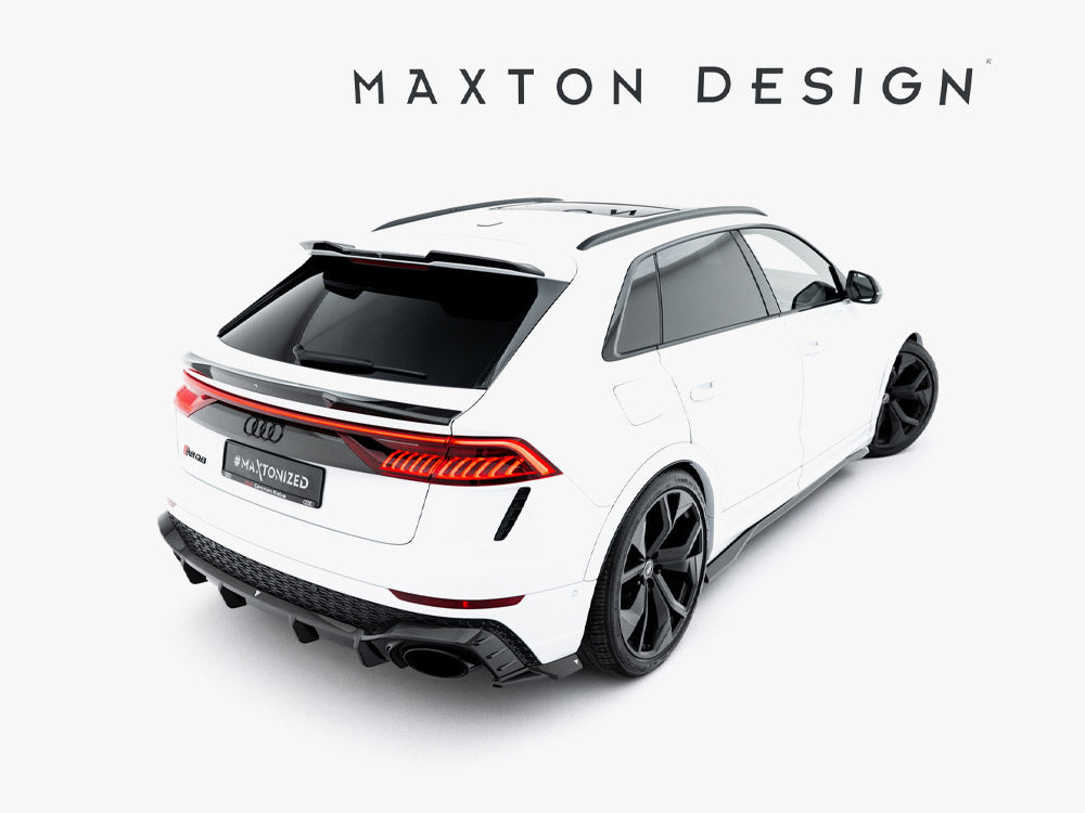 Maxton Design Carbon Fiber Tailgate Spoiler (Lower) Audi RSQ8 / SQ8 / Q8 S-Line / Q8 Mk1