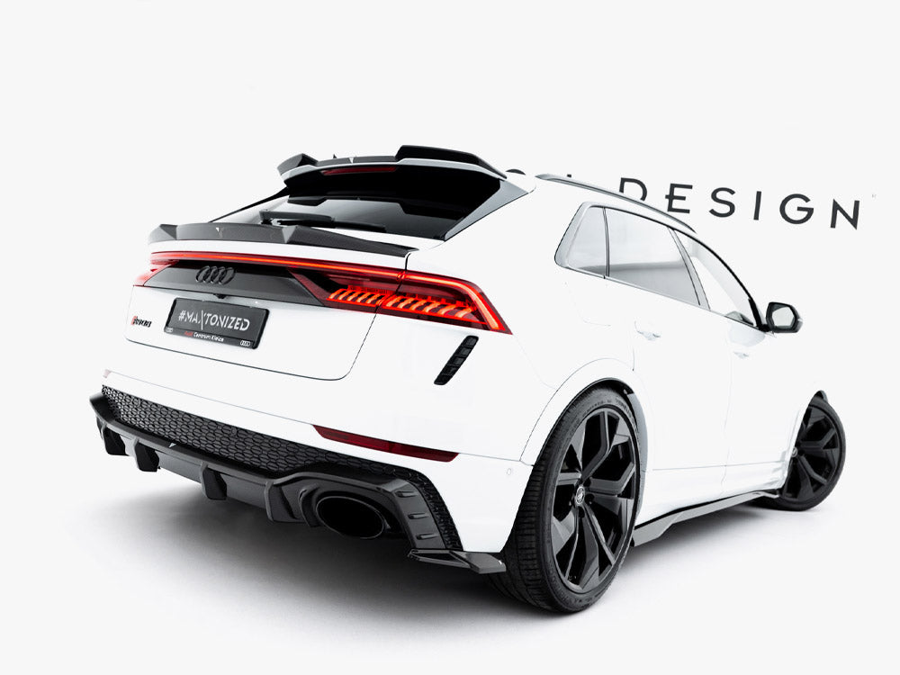 Maxton Design Carbon Fiber Rear Side Splitters Audi RSQ8 Mk1