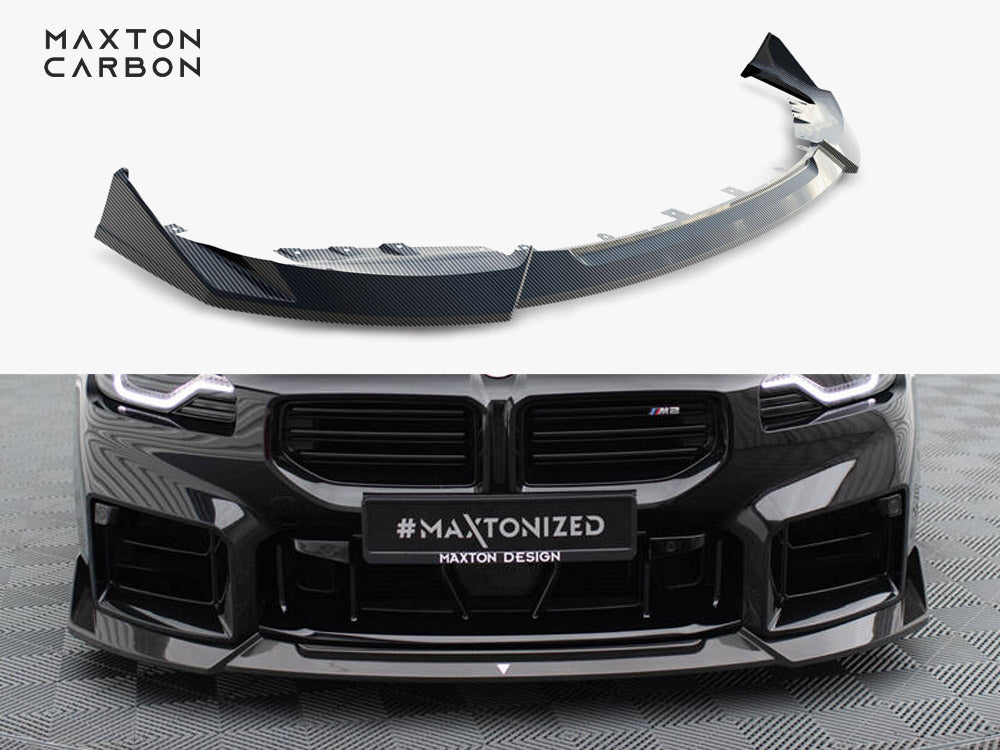 Maxton Design Carbon Fiber Front Splitter V.1 BMW M2 G87