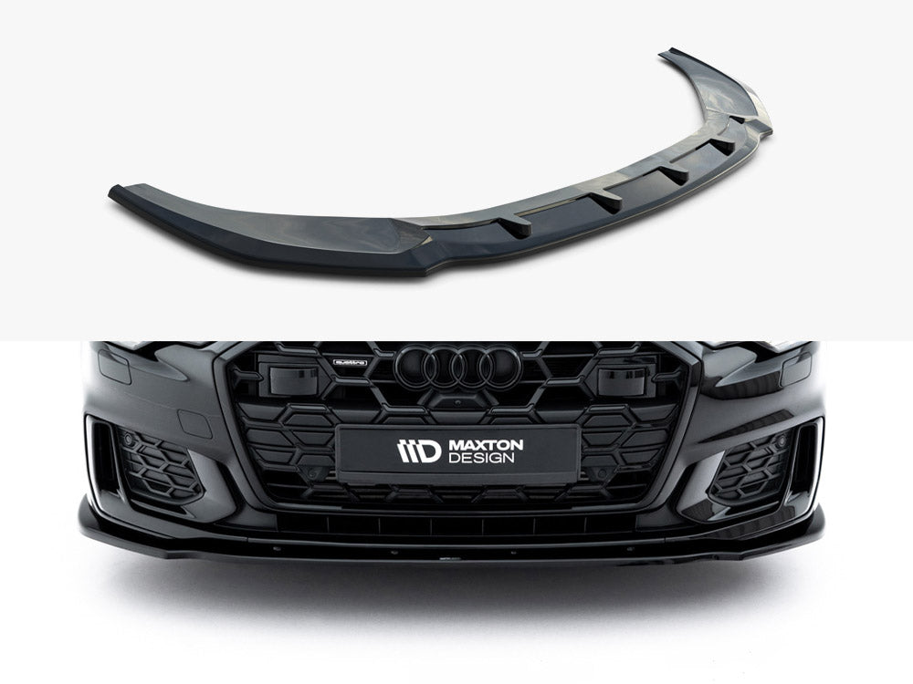 Maxton Design Front Splitter V.2 Audi A6 S-Line / S6 C8 / C8 Facelift
