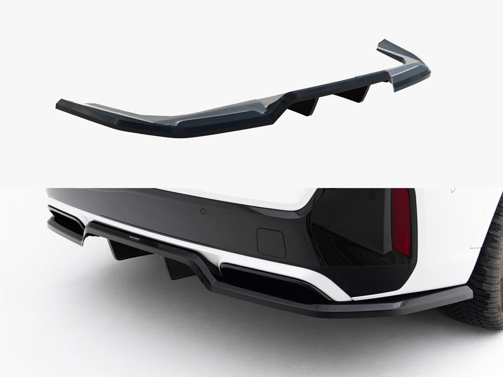 Maxton Design Rear Splitter (Vertical Bars) BMW X1 M-Pack U11