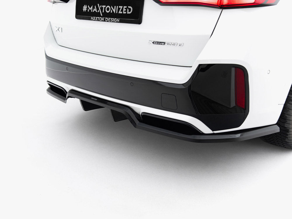 Maxton Design Rear Splitter (Vertical Bars) BMW X1 M-Pack U11