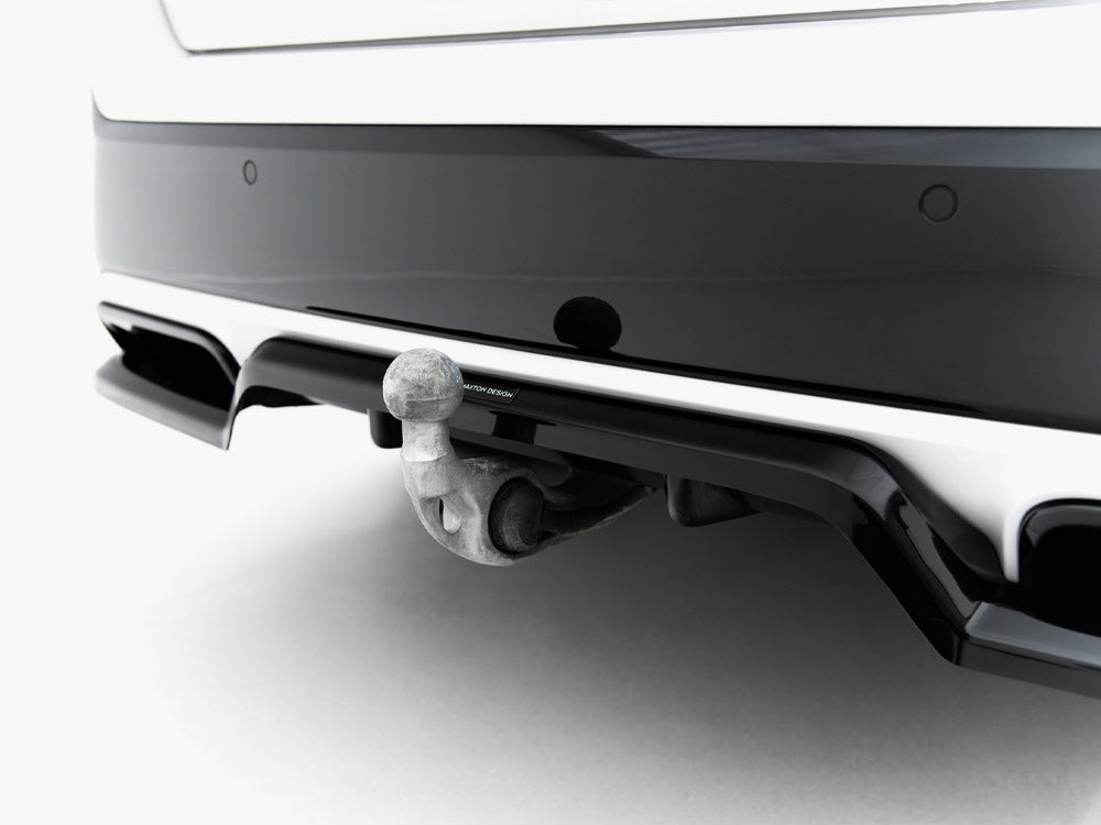 Maxton Design Rear Splitter (Vertical Bars) BMW X1 M-Pack U11