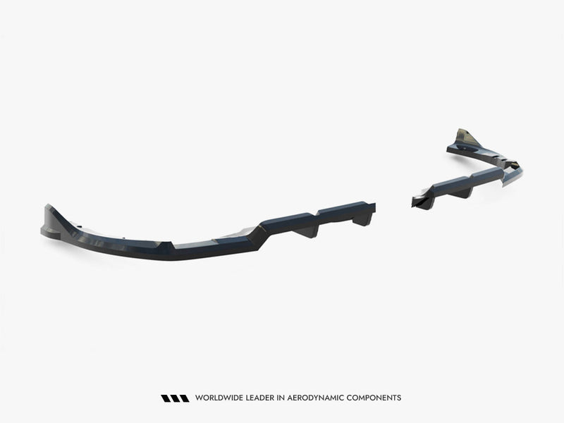 Maxton Design Rear Splitter (Vertical Bars) BMW XM G09