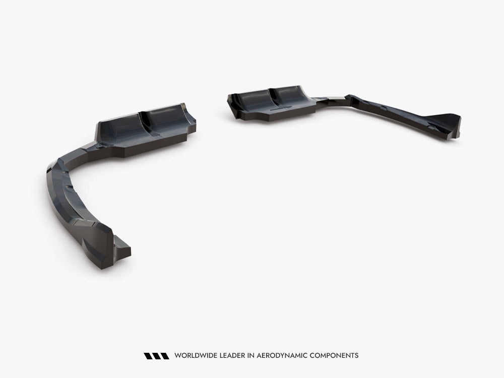 Maxton Design Rear Splitter (Vertical Bars) BMW XM G09