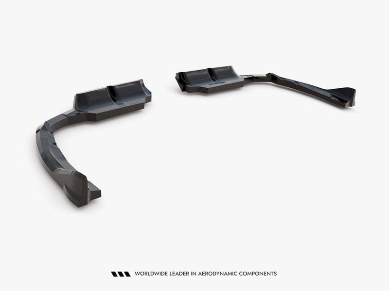 Maxton Design Rear Splitter (Vertical Bars) BMW XM G09