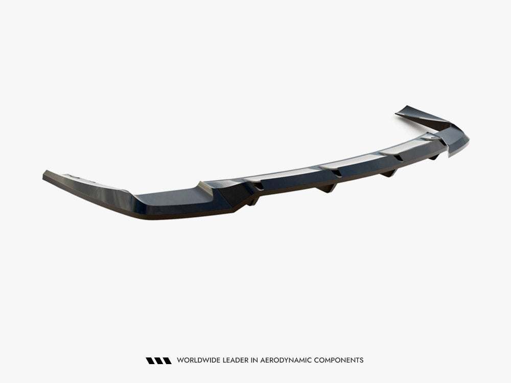 Maxton Design Rear Splitter (Vertical Bars) Mercedes-AMG CLA 45 C117 Facelift