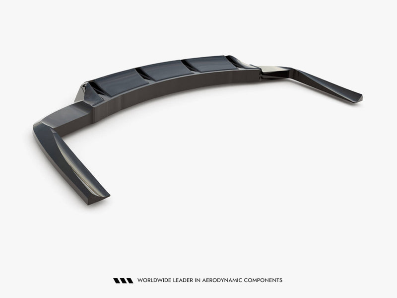 Maxton Design Rear Splitter (Vertical Bars) Mercedes-AMG CLA 45 C117 Facelift