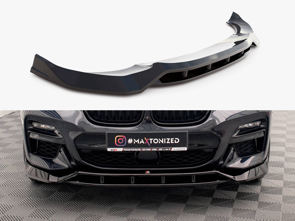 Maxton Design Front Splitter V.2 BMW X3 M40d / M40i / M-Pack G01