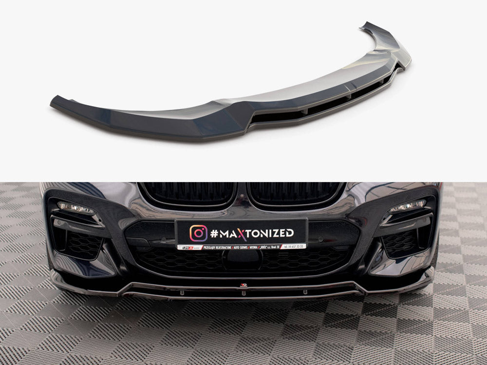 Maxton Design Front Splitter V.1 for BMW X3 M40d / M40i / M-Pack G01