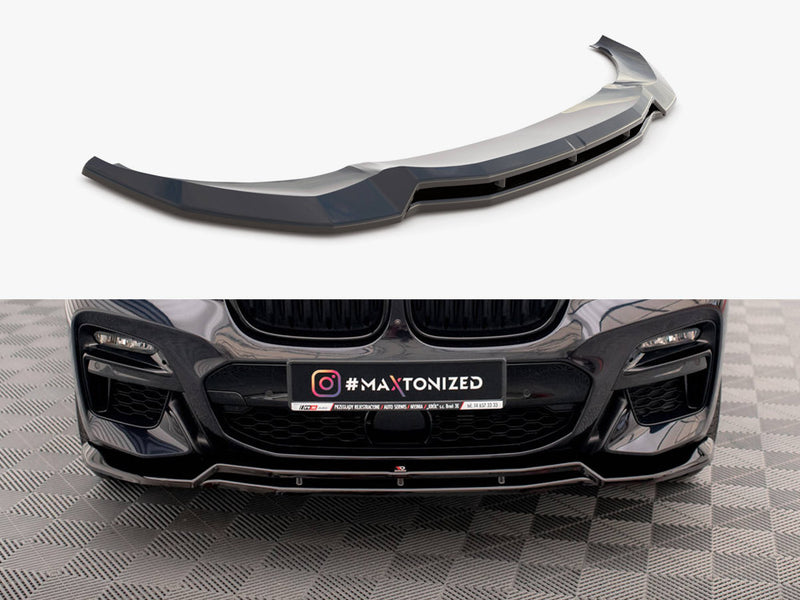 Maxton Design Front Splitter V.1 for BMW X3 M40d / M40i / M-Pack G01
