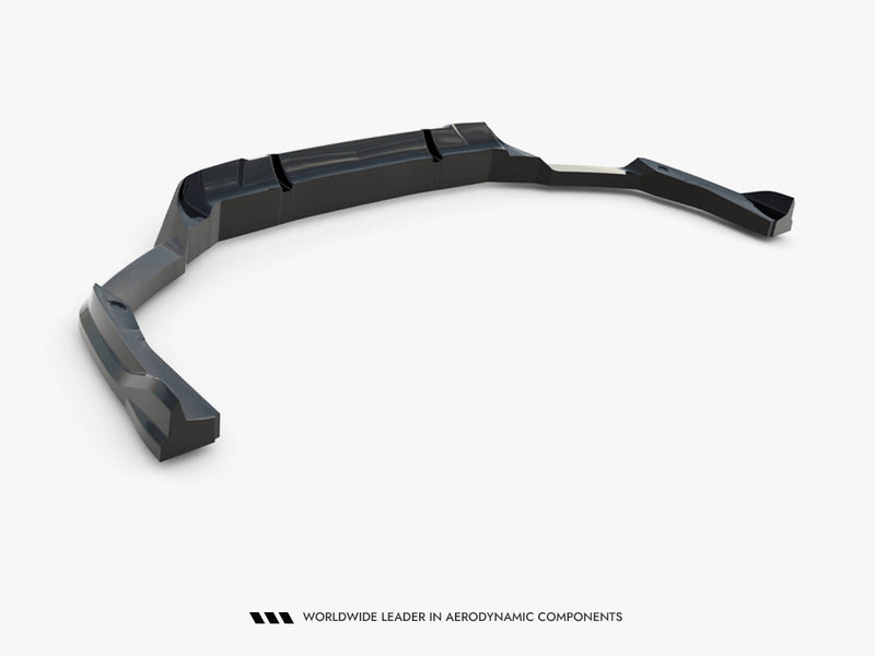 Maxton Design Rear Splitter (Vertical Bars) BMW X5 M F95 / F95 Facelift