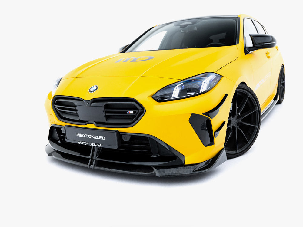 Maxton Design Carbon Fiber Front Splitter BMW M135i / 1 M-Pack F70
