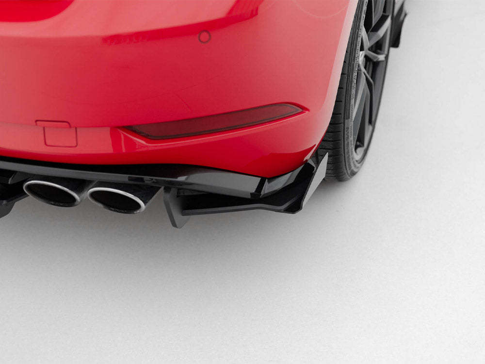 Maxton Design Rear Side Flaps Volkswagen Golf R Mk7 Facelift