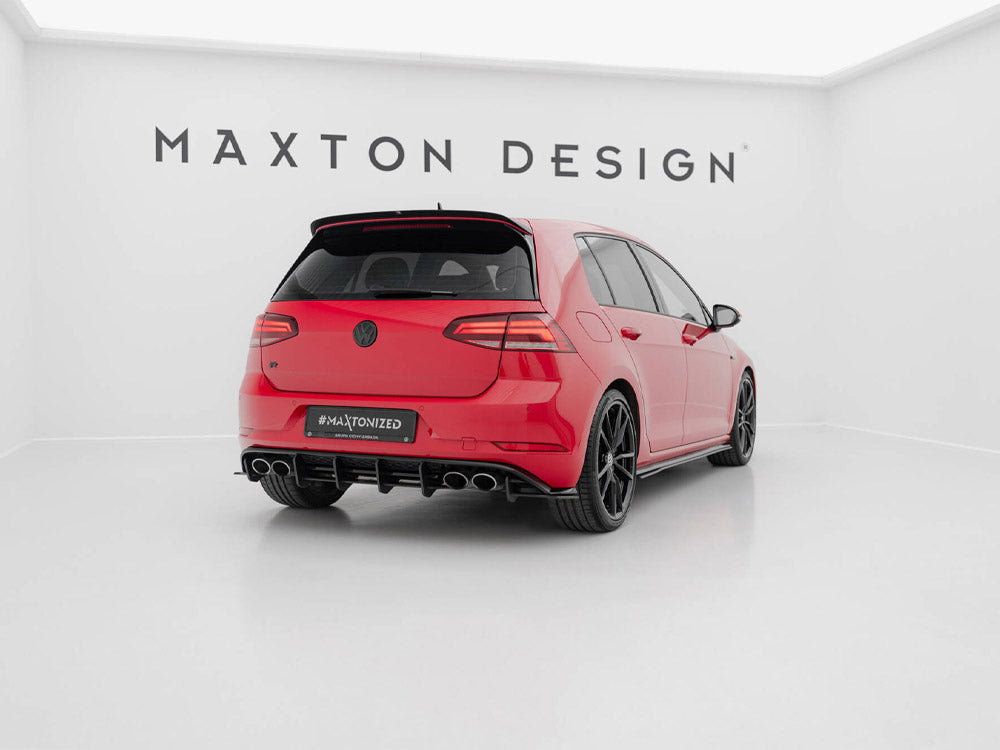 Maxton Design Street PRO Rear Diffuser Volkswagen Golf R Mk7 Facelift