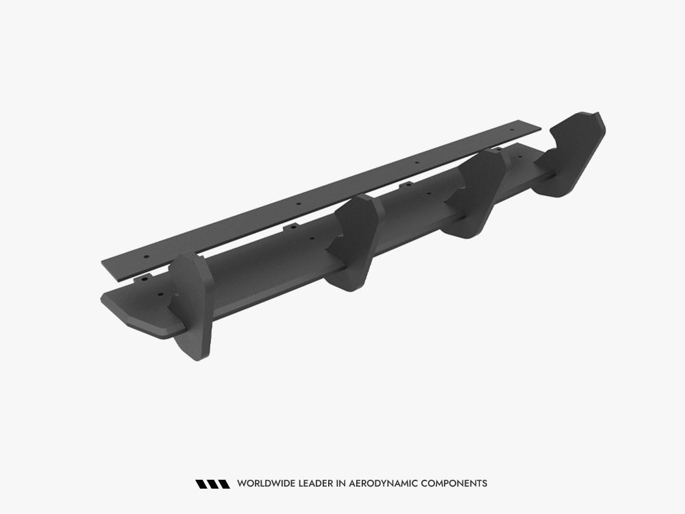 Maxton Design Street PRO Rear Diffuser Volkswagen Golf R Mk7 Facelift