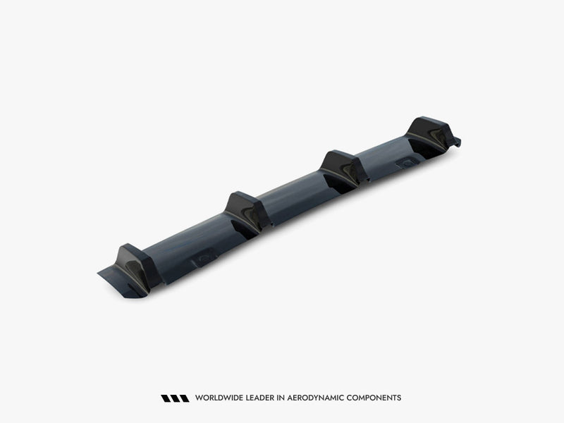 Maxton Design Rear Splitter Volkswagen Golf R / R-Line Hatchback Mk7 Facelift