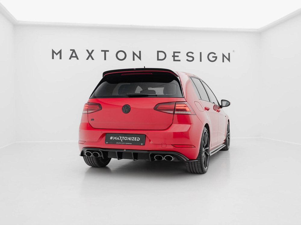 Maxton Design Rear Valance V.3 Volkswagen Golf R Mk7 Facelift