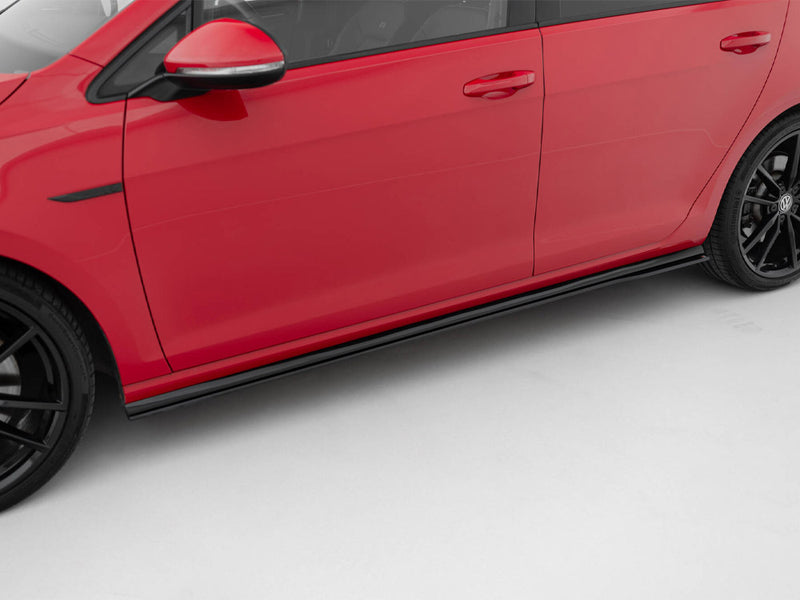 Maxton Design Street PRO Side Skirts Diffusers Volkswagen Golf R / R-Line Mk7 Facelift