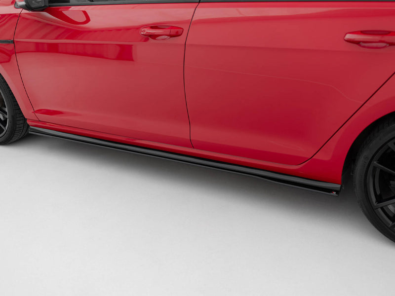 Maxton Design Street PRO Side Skirts Diffusers Volkswagen Golf R / R-Line Mk7 Facelift