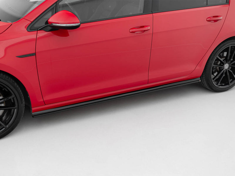 Maxton Design Side Skirts Diffusers V.2 Volkswagen Golf R / R-Line Mk7 Facelift