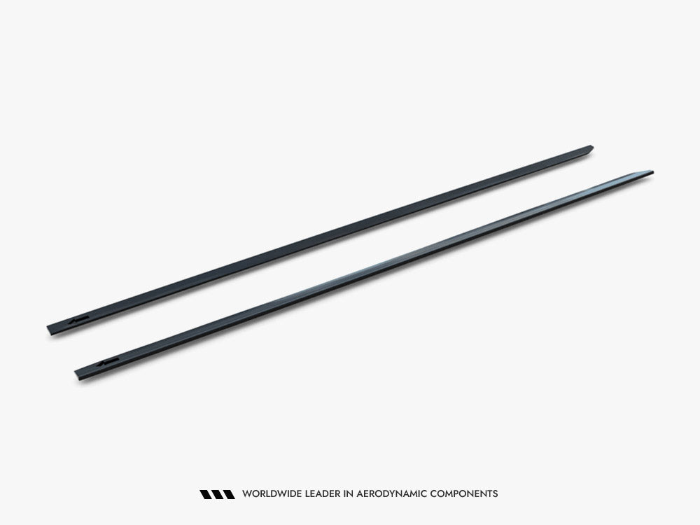 Maxton Design Side Skirts Diffusers V.2 Volkswagen Golf R / R-Line Mk7 Facelift
