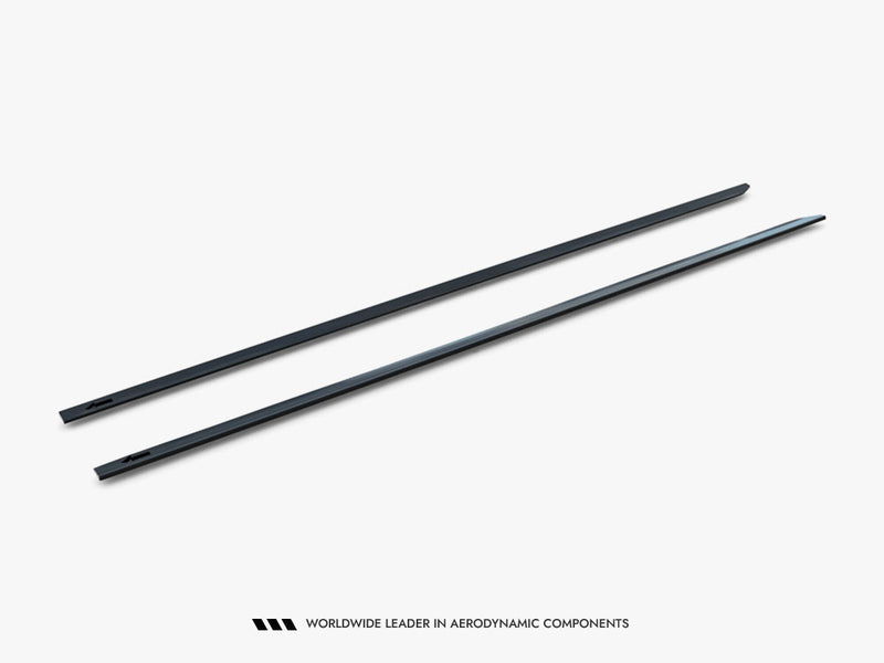 Maxton Design Side Skirts Diffusers V.2 Volkswagen Golf R / R-Line Mk7 Facelift