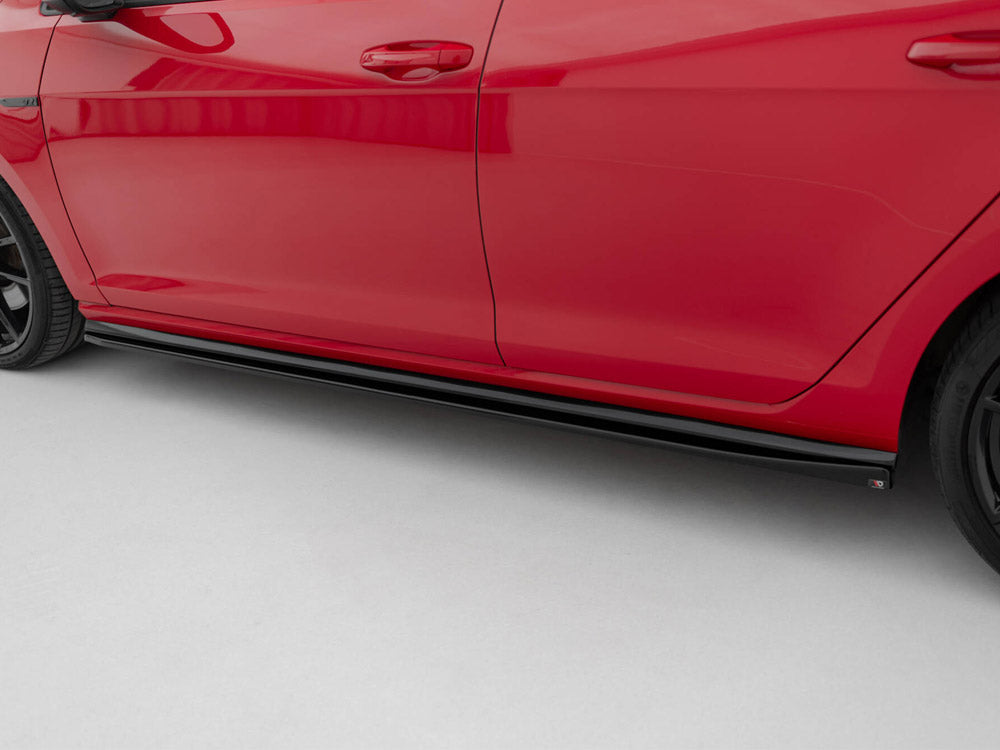 Maxton Design Side Skirts Diffusers V.4 Volkswagen Golf R / R-Line Mk7 Facelift