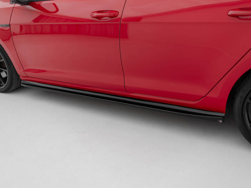 Maxton Design Side Skirts Diffusers V.4 Volkswagen Golf R / R-Line Mk7 Facelift