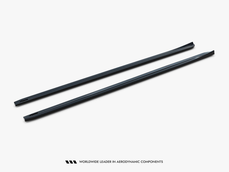 Maxton Design Side Skirts Diffusers V.4 Volkswagen Golf R / R-Line Mk7 Facelift